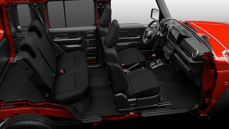 Интерьер Suzuki Jimny Nomade