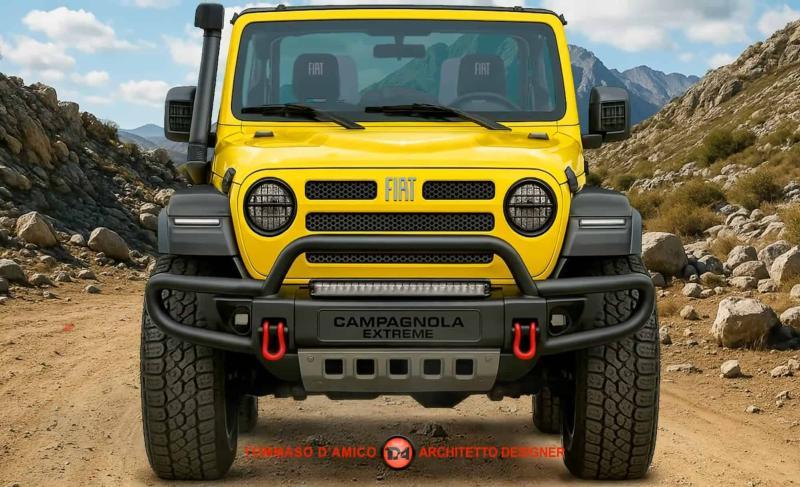 Потенциальный соперник Suzuki Jimny от Fiat…