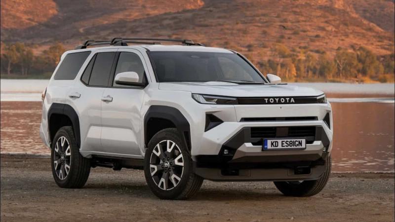 Неофициальный рендер нового Toyota Fortuner