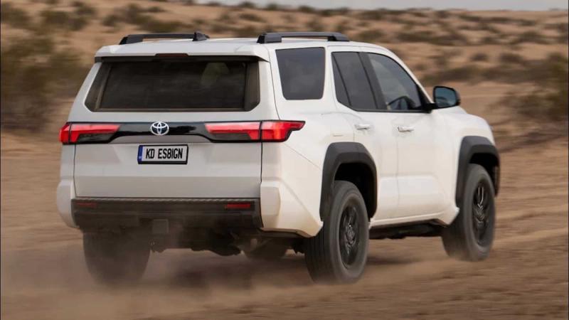 Неофициальный рендер нового Toyota Fortuner