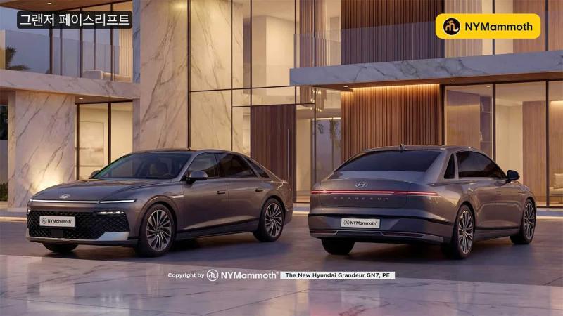 Обновленный Hyundai Grandeur (спекулятивные…