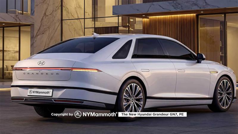 Рестайлинговый Hyundai Grandeur (неофициальный…