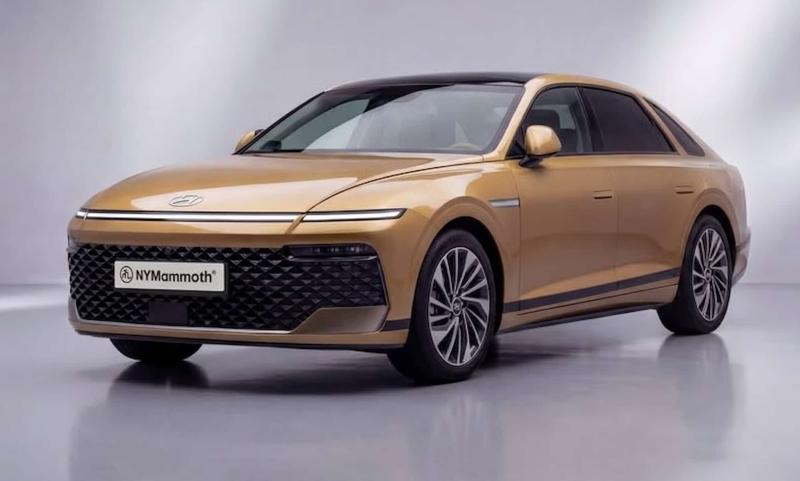 Рендер обновленного Hyundai Grandeur