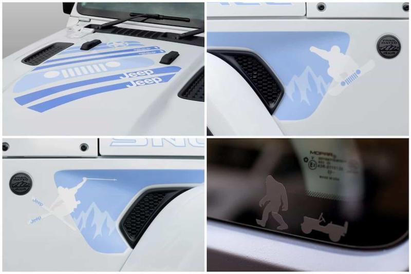 Изменения в спецверсии Jeep Wrangler Snow Trace