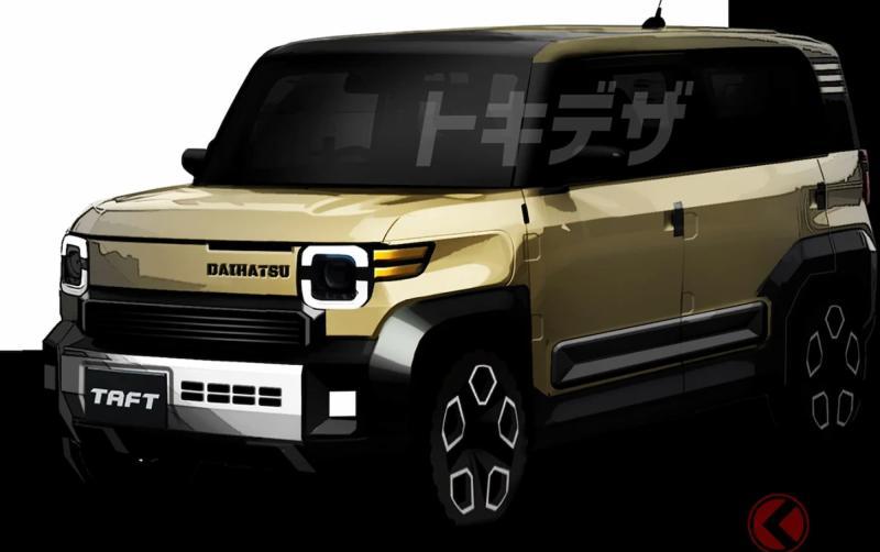 Рендер нового поколения Daihatsu Taft