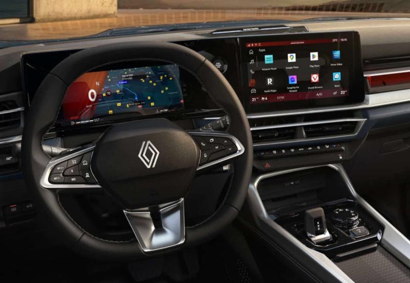 Рендер интерьера Renault Niagara