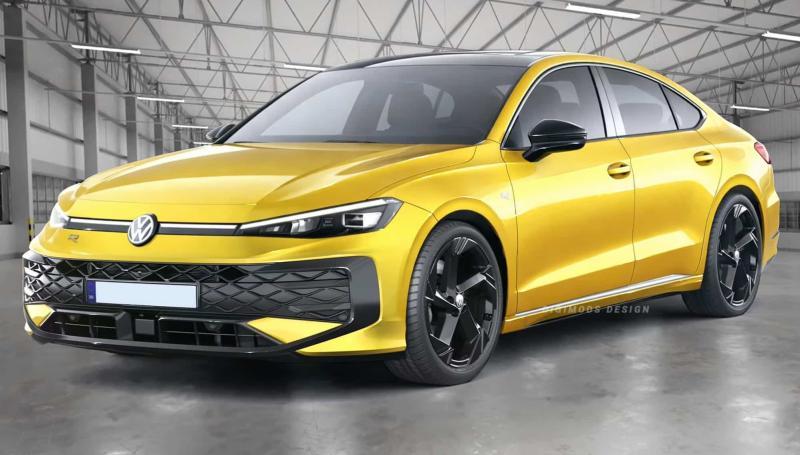Новый Volkswagen Passat CC (неофициальное…