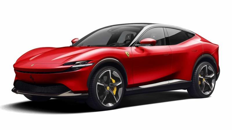 Рендер первого электрокара Ferrari. Автор: ANDREI…