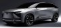 Компания Lexus показала изображения своего второго электрокроссовера