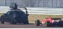Открыть статью Новый гоночный болид от Ferrari снимается для рекламной компании
