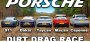 Открыть статью Драг-рейсинг по грязи, участвуют Porsche 911 Dakar, 911 GTS, Taycan,…