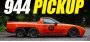 Из старенького Porsche сделали шестиколесный пикап