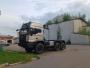 Новый российский тягач БАЗ сняли на фото в Москве во время тестов
