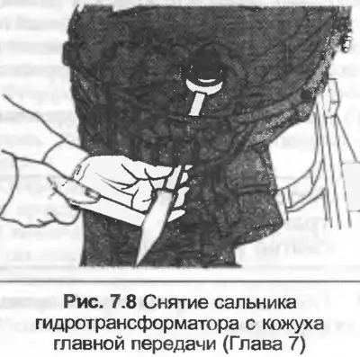 2. Сальник гидротрансформатора можно заменить…
