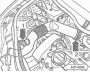 Снятие и установка генератора (двигатель FSI 1,6 литра)