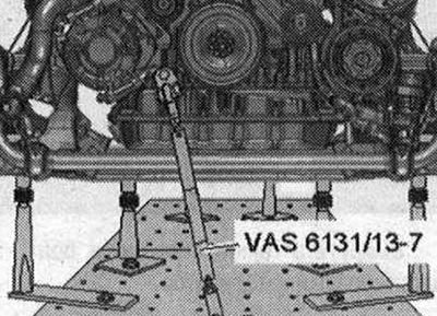 Подготовить подъемный стол -VAS 6131 А- с набором…