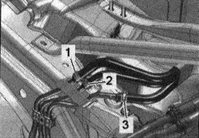 Отсоединить подающий -3- и обратный -1,2-…