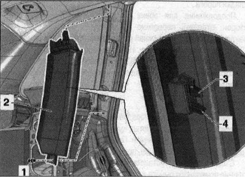 Облицовка стоек С 1. Распорный зажим; 2.…