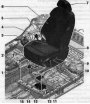 Открыть статью Передние сиденья. Стандартные (электрорегулировка, с или без функции памяти)