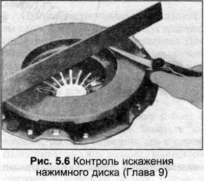6. Положите кожух сцепления на диафрагменную…