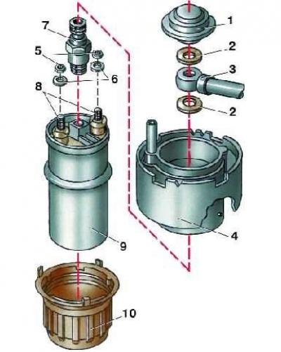 1 - шумоглушитель;
