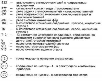 Выключатель стеклоочистителей с прерывистым…