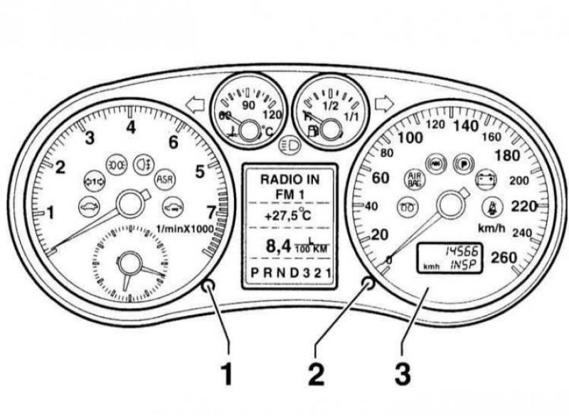Ауди а3 обозначение кнопок