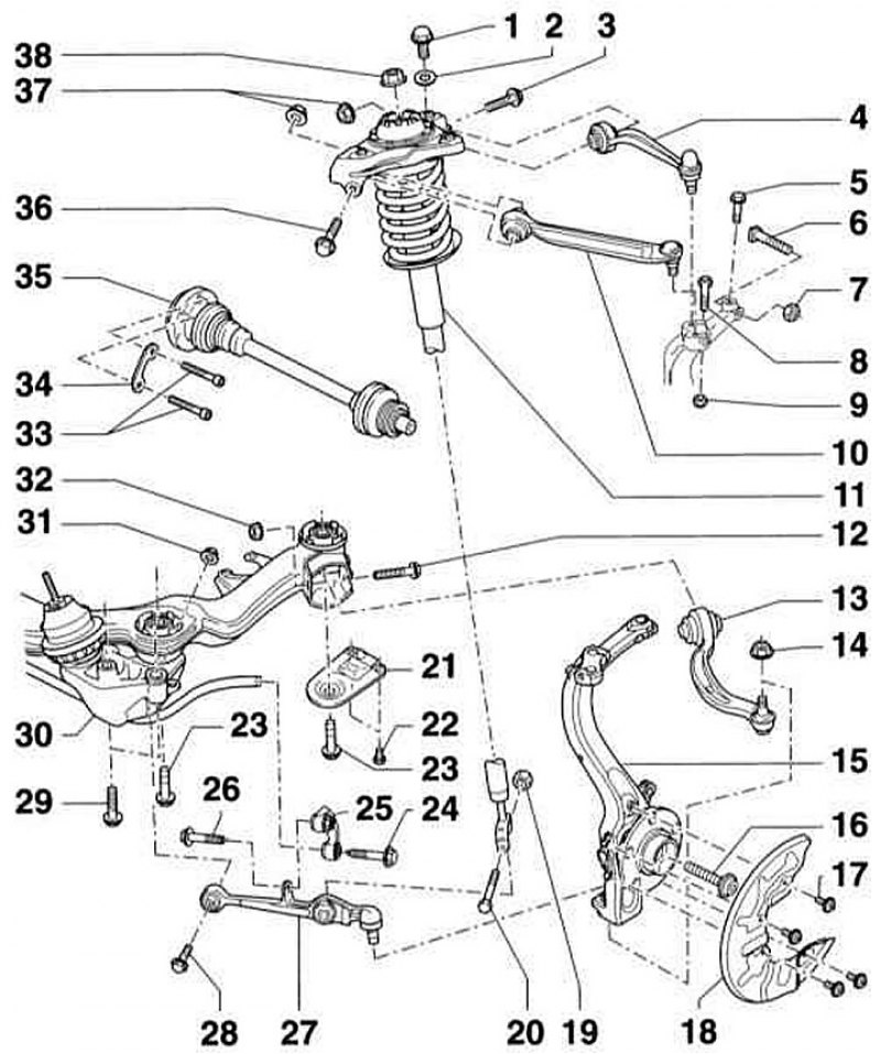 Замена подвески ауди а4. Подвеска переднего колеса Audi a4 b6. Передняя подвеска Ауди а4 б5 схема. Подвеска Ауди а6 с5 схема. Передняя подвеска Ауди а4.