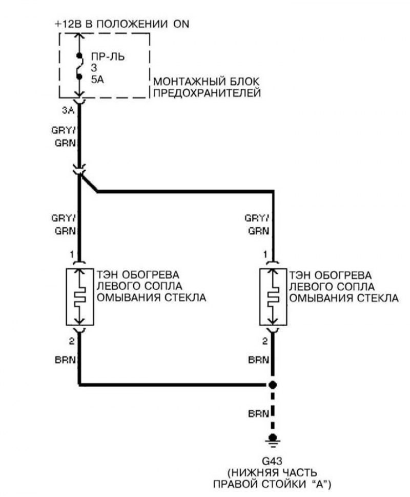 Электрическая схема обогрева заднего стекла. Схема обогрева зеркал Ауди а4. Схема форсунки омывателя с обогревом. Схема обогрев заднего стекла Ауди а4 б6. Схема подключения обогревательные элементы форсунок лобового стекла.