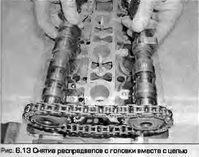 13. Постепенно ослабьте болты крепления крышек 4…