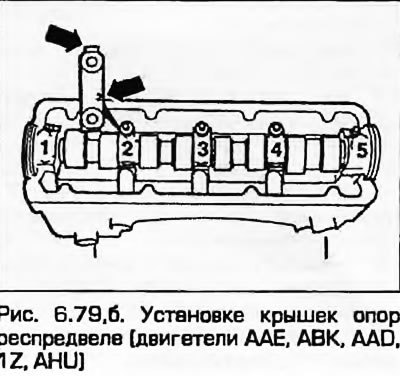 79. Крышки опор пронумерованы и имеют стыковочный…