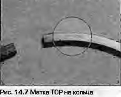 7. Теперь, когда кольца проверены и зазоры…