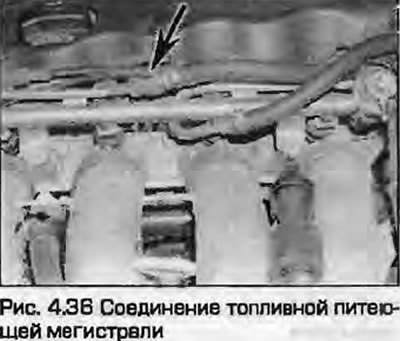 36. Разложите ветошь вокруг соединения питающей…