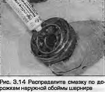 14. Распределите смазку по шарниру, после чего…