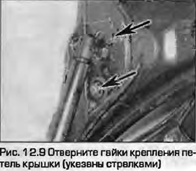 9. Попросите помощнике поддержать крышку,…