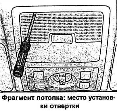В экстренном случае сдвигаемую панель крыши можно…