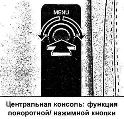Клавишей Menu и поворотной/нажимной кнопкой…