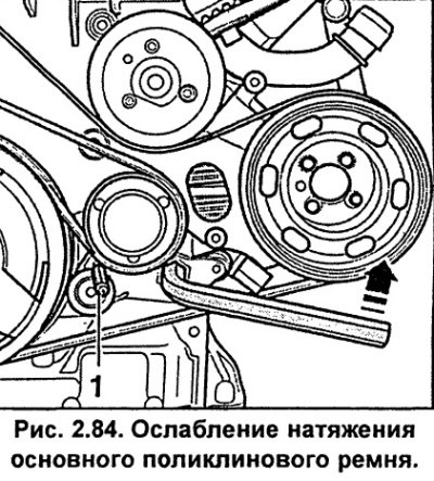 Торцовым ключом поверните против часовой стрелки…