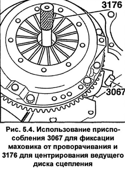 Специальным инструментом AUDI 3067 или отверткой,…