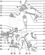 Детали передней подвески