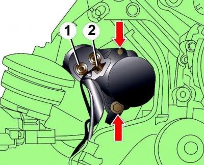Рис. 3.1–24. Расположение болтов крепления…