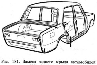 с задней частью боковины по изгибу, отступив от…