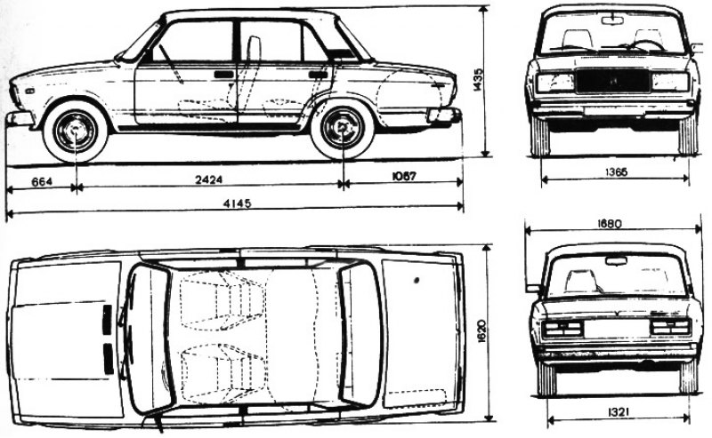 Рис. 53. Габаритные (справочные) размеры…
