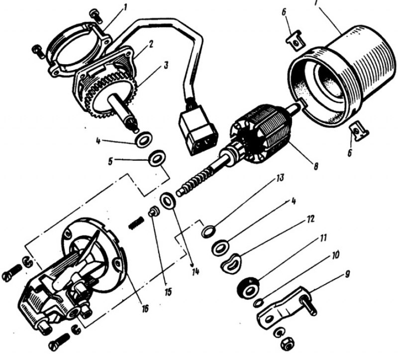 Детали электропривода. Двигатель очистителя ветрового стекла ЗИЛ 131. Очистителя ветрового стекла ЗИЛ 131 схема подключения. Ремонт пневматического очистителя лобового стекла ЗИЛ 130.