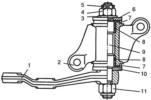 Нива рулевые тяги схема