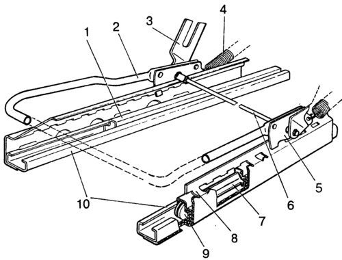 Механизмы сидения. Механизм регулировки сиденья ВАЗ 21213. Крепление переднего сиденья Нива 21213. Схема салазок сиденья Нива 2121. Механизм сидения ВАЗ 21213 Нива.