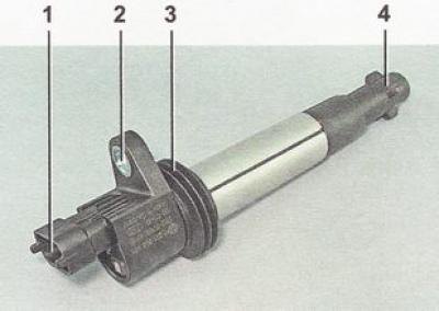 Катушка зажигания калина схема