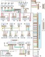 Открыть статью Схема управления инжекторным двигателем 2112 (1,5i) ЕВРО II
