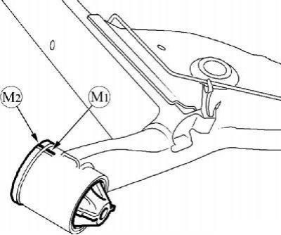 Рисунок 7-1 - Разметка расположения шарнира в…