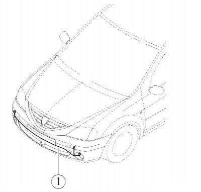 Передний бампер ларгус схема - 97 фото